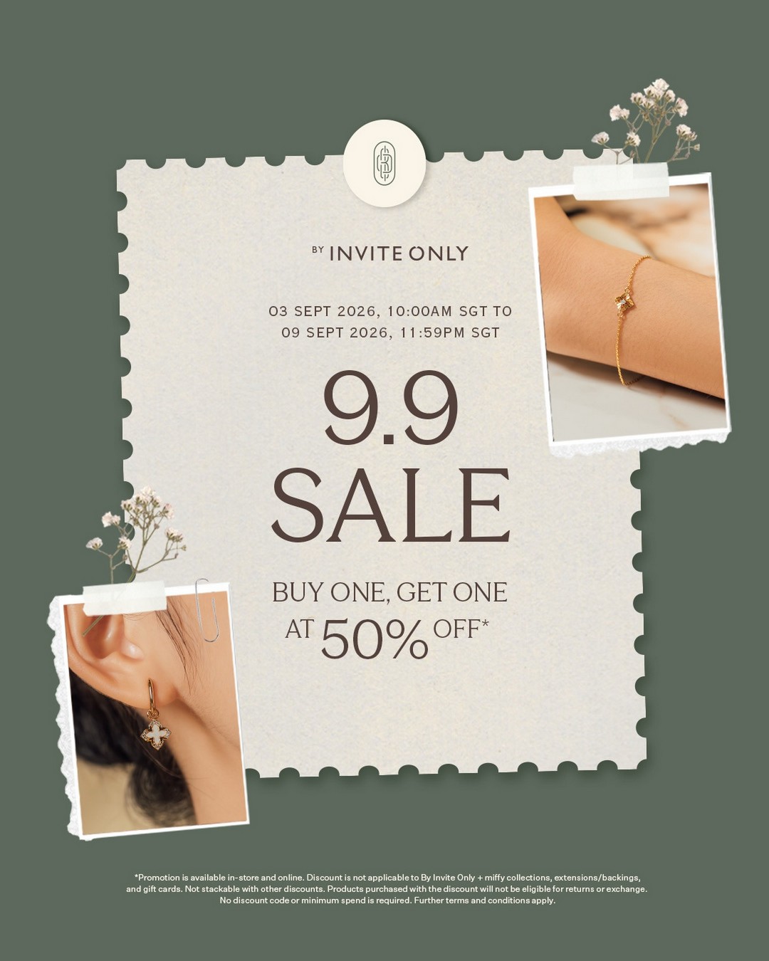 By-Invite-Only-50-OFF-Second-Item-Promotion 4-9 September 2026: By Invite Only: 50% OFF Second Item Promotion for In-Store and Online Shopping