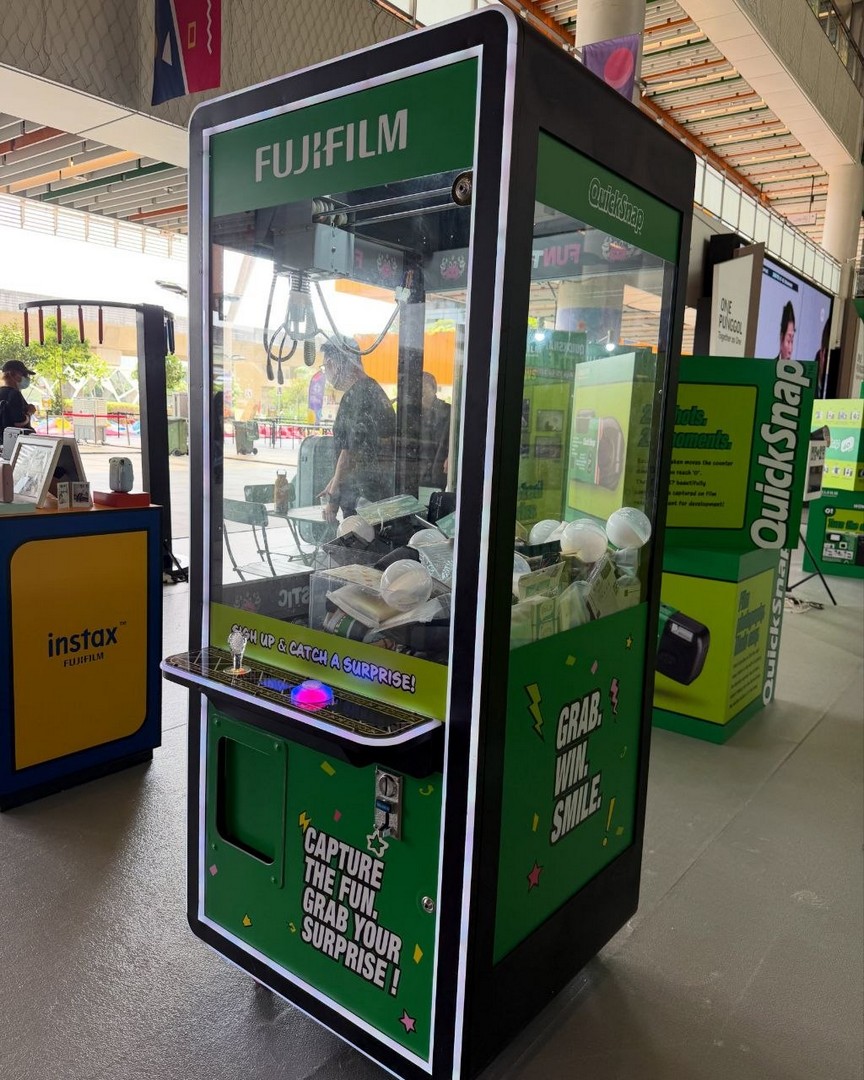 FUJIFILM-and-QuickSnap-Free-Merch-Claw-Machine-Games-3 7-13 September 2026: FUJIFILM and QuickSnap: Free Merch, Claw Machine Games and Photobooth at Little Big Views Exhibition