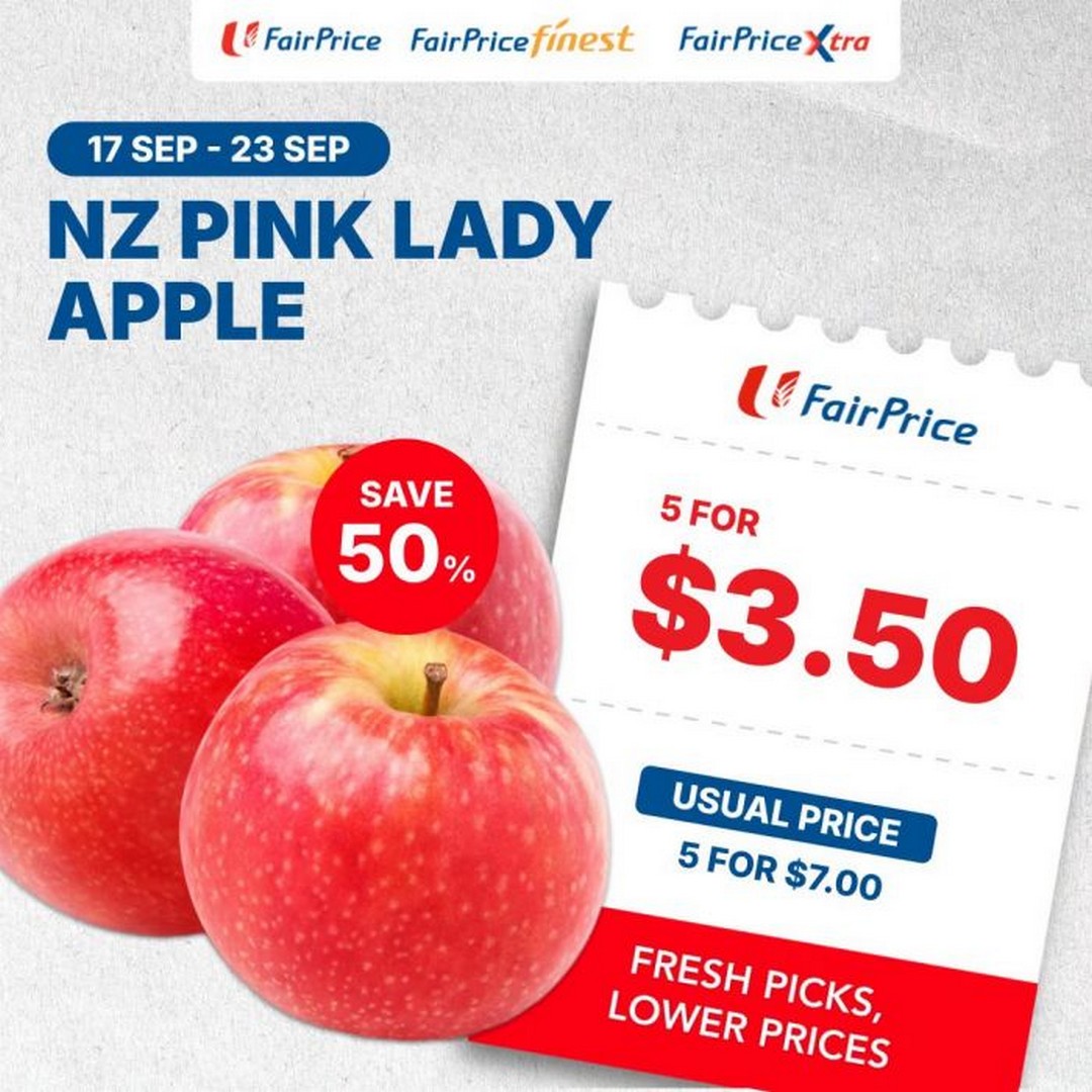 FairPrice-Fresh-Picks-Promotion-with-Up-to-50-Savings-on-Fruits 17-23 September 2026: FairPrice: Fresh Picks Promotion with Up to 50% Savings on Fruits, Mushrooms and Vegetables