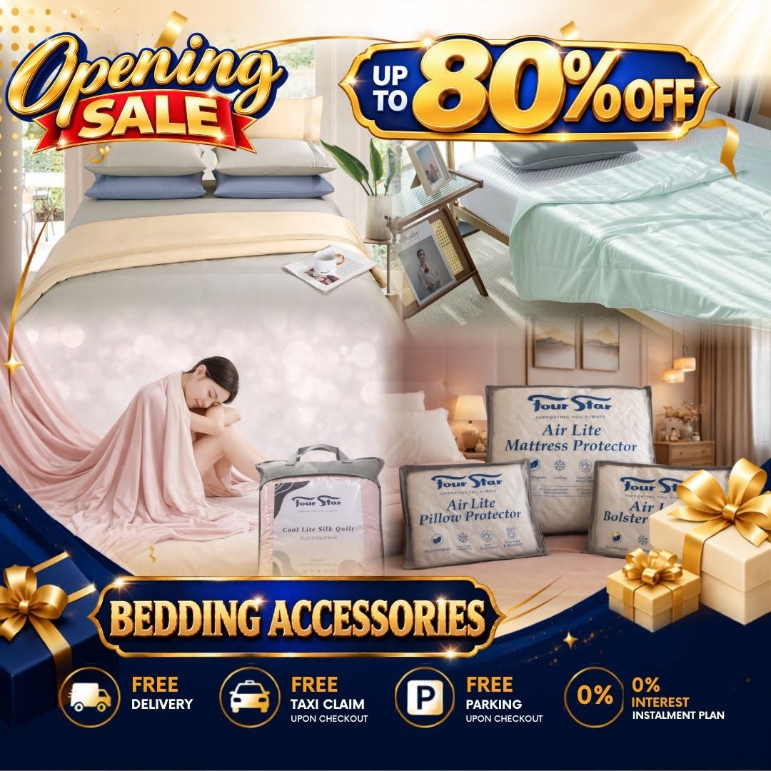 Four-Star-Mattress-Up-to-80-Off-New-Pop-Up-Outlets-6 23–27 September 2026: Four Star Mattress: Up to 80% Off New Pop-Up Outlets Opening Sale at UB One & White Sands Mall