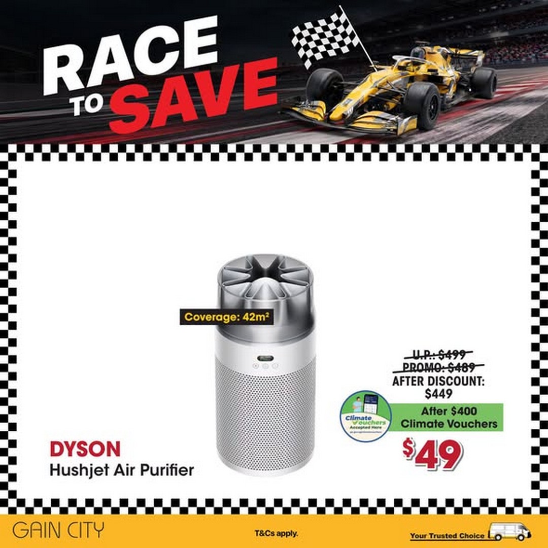 Gain-City-Race-to-Fresher-Air-Sale-and-Promotion-2 22 September 2026 onwards: Gain City: Race to Fresher Air Sale and Promotion with $20 Off Every $200 Spent, $100 Off Every $900 Spent, NETS Savings and Up to $400 Climate Voucher Redemption