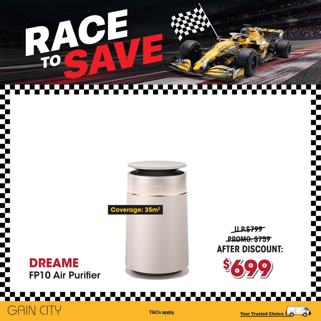 Gain-City-Race-to-Fresher-Air-Sale-and-Promotion-8 22 September 2026 onwards: Gain City: Race to Fresher Air Sale and Promotion with $20 Off Every $200 Spent, $100 Off Every $900 Spent, NETS Savings and Up to $400 Climate Voucher Redemption