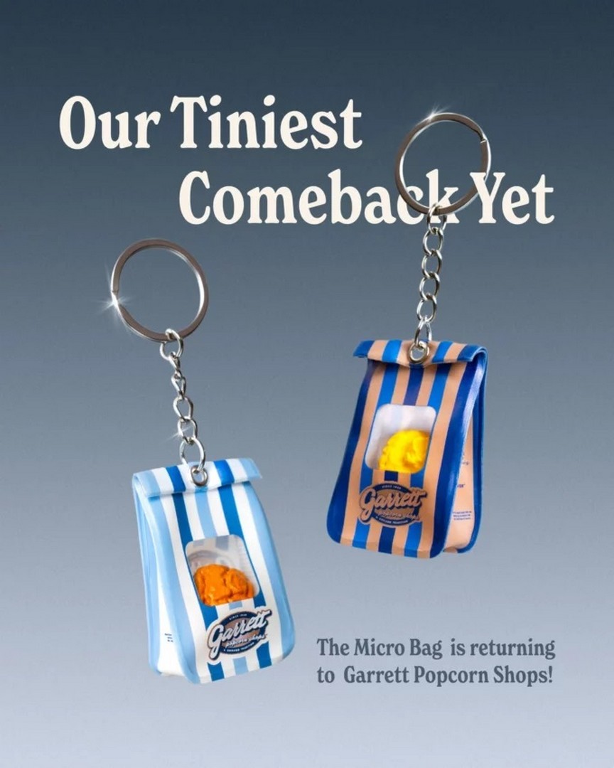 Garrett-Popcorn-Shops-Singapore-Micro-Bag-Keychain-S7.70-Promotion 16 September 2026 onwards: Garrett Popcorn Shops Singapore: Micro Bag Keychain S$7.70 Promotion With S$15 Minimum Spend