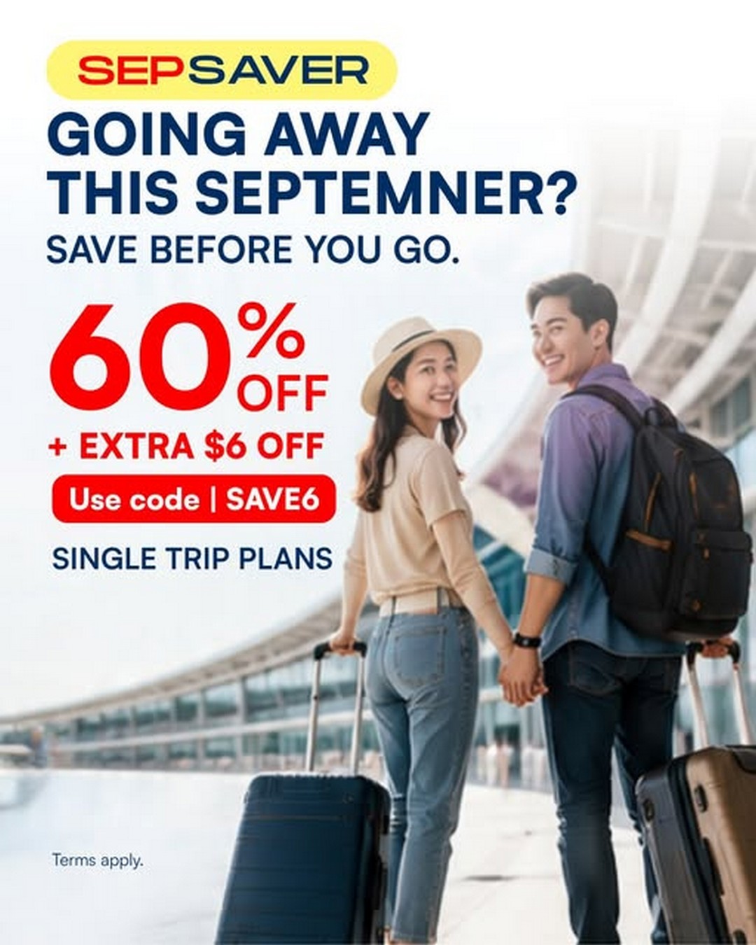 HL-Assurance-60-Off-Single-Trip-Travel-Insurance 11–15 September 2026: HL Assurance: 60% Off Single Trip Travel Insurance + Extra $6 OFF with SAVE6 Code, September Saver Promotion