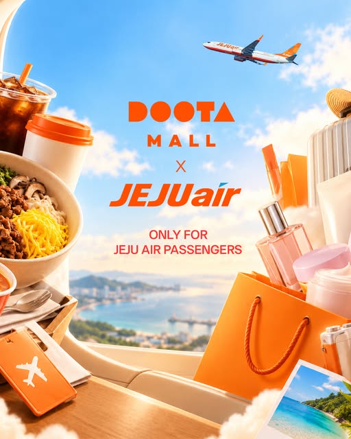JEJUair-Korea-Shopping-Promotion-at-DOOTA-MALL 28 September-11 October 2026: JEJUair: Korea Shopping Promotion at DOOTA MALL with Exclusive Shopping Perks, Olive Young Savings and Free Welcome Gift