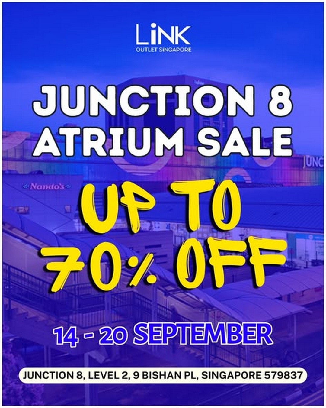 LINK-Outlet-Store-Singapore-Up-to-70-Off-Atrium-Sale 14–20 September 2026: LINK Outlet Store Singapore: Up to 70% Off Atrium Sale