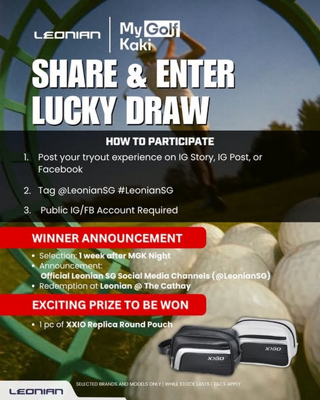 Leonian-Singapore-Golf-Club-Tryout-Promotion-at-Orchid-Country-Club-1 24 September 2026: Leonian Singapore: Golf Club Tryout Promotion at Orchid Country Club – Test XXIO 14 and Miura Clubs and Stand a Chance to Win a Replica Round Pouch