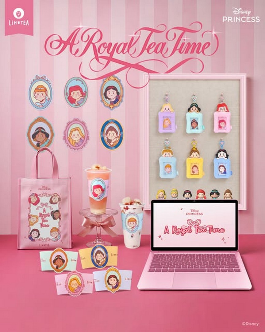 LiHO-TEA-Royal-Tea-Time-Disney-Princess-Collection-Promotion 1 October 2026 onwards: LiHO TEA: Royal Tea Time Disney Princess Collection Promotion with Themed Drinks and Collectibles