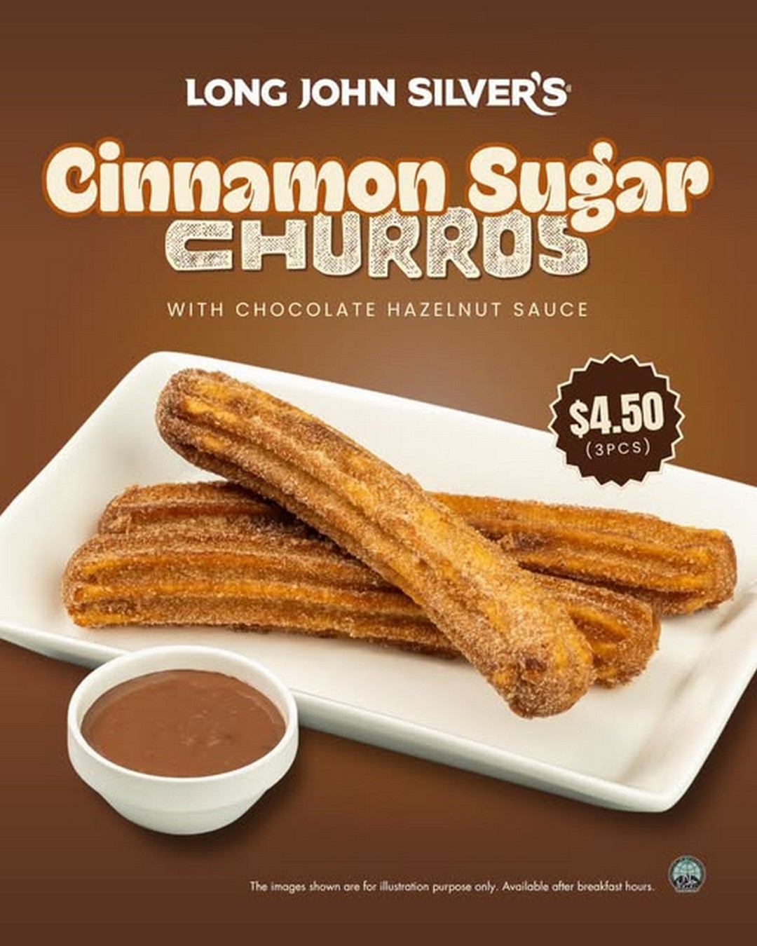 Long-John-Silvers-Singapore-Cinnamon-Sugar-Churros-Promotion 18 September 2026 onwards: Long John Silver’s Singapore: Cinnamon Sugar Churros Promotion From 11am Daily