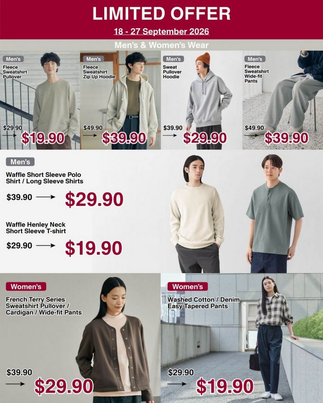 MUJI-Limited-Time-Promotion-on-Clothing-Skincare-Homeware-1 18-27 September 2026: MUJI: Limited-Time Promotion on Clothing, Skincare, Homeware and Everyday Essentials at Selected Stores