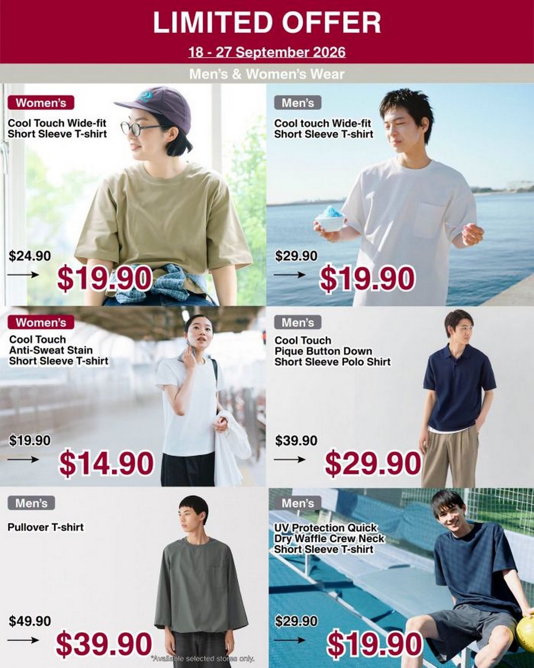 MUJI-Limited-Time-Promotion-on-Clothing-Skincare-Homeware 18-27 September 2026: MUJI: Limited-Time Promotion on Clothing, Skincare, Homeware and Everyday Essentials at Selected Stores