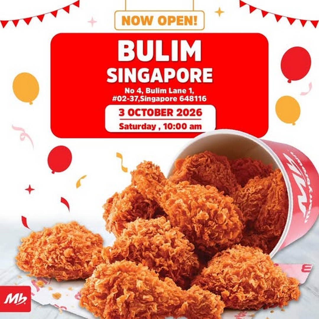 Marrybrown-Singapore-New-Bulim-Square-Outlet-Opening-Promotion 3 October 2026: Marrybrown Singapore: New Bulim Square Outlet Opening Promotion