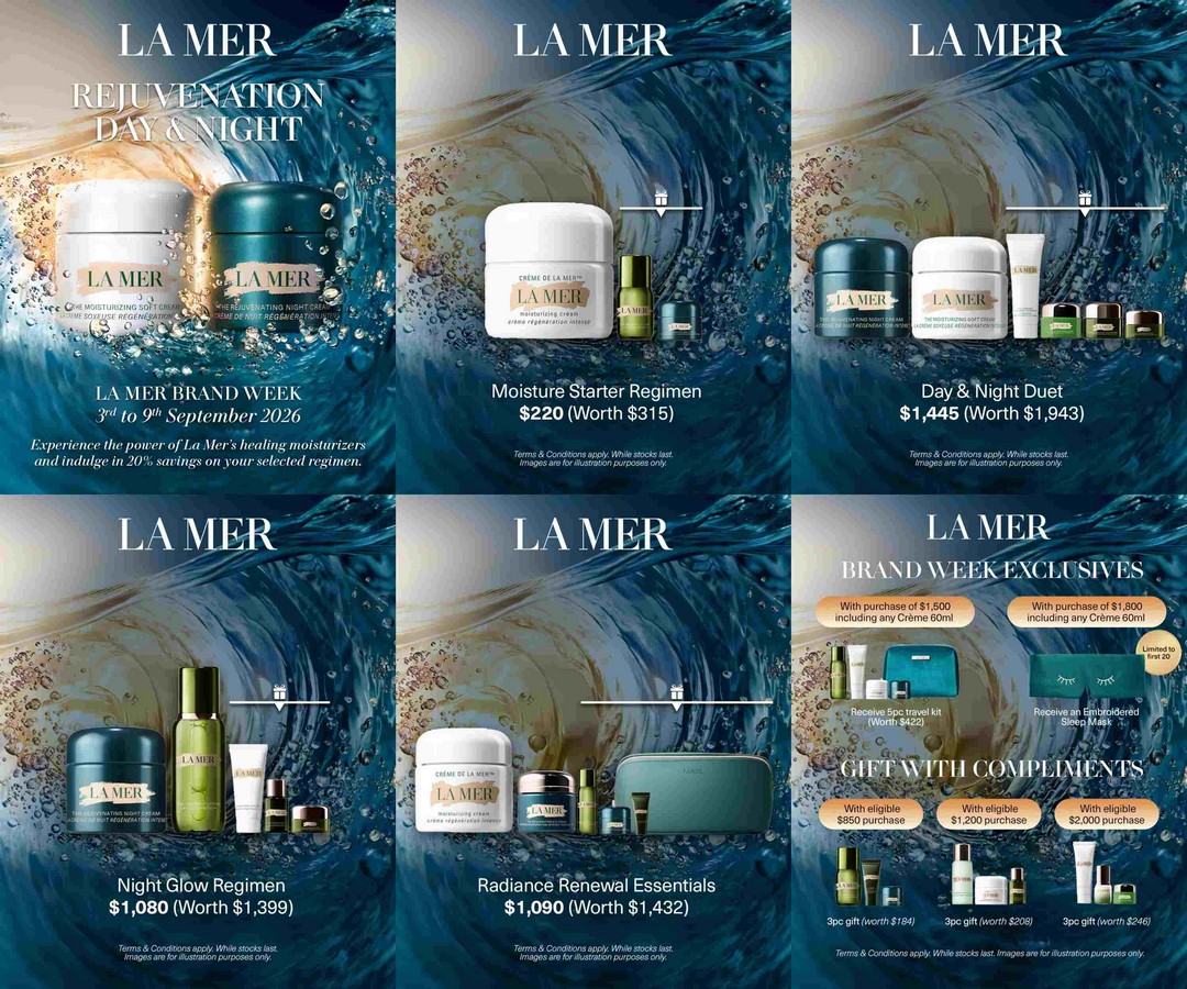 Metro-Singapore-La-Mer-20-Savings-Promotion-at-Metro-Paragon 3-9 September 2026: Metro Singapore: La Mer 20% Savings Promotion at Metro Paragon