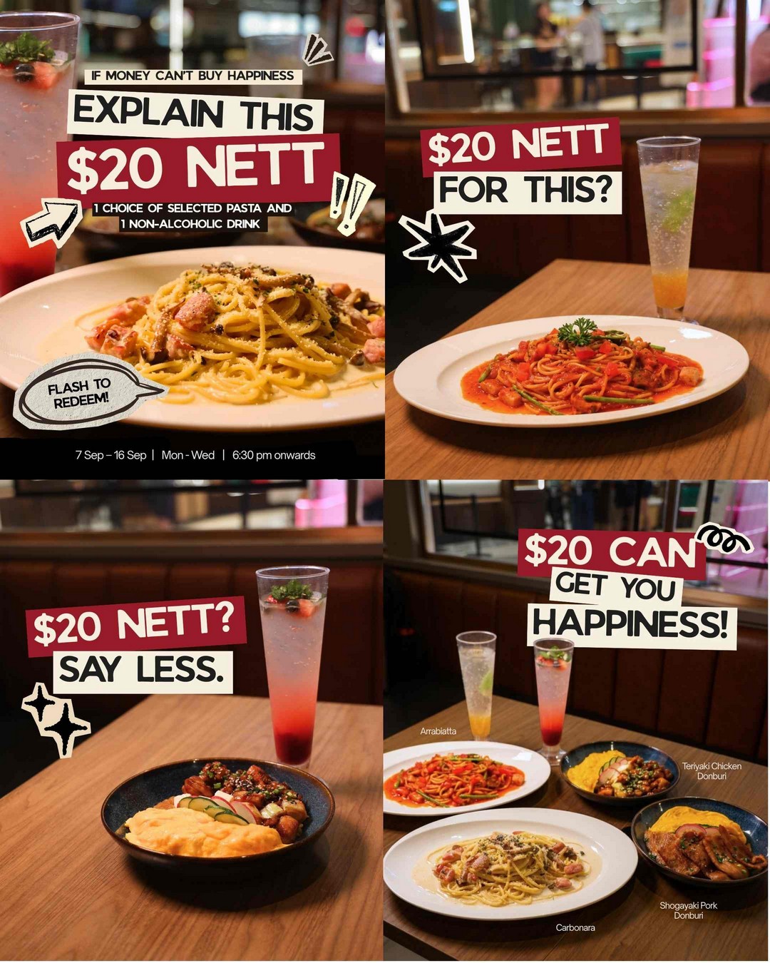 Miam-Miam-20-Nett-Dinner-Menu-Mix-Match-Promotion 7-16 September 2026: Miam Miam: $20 Nett Dinner Menu Mix & Match Promotion at Bugis Junction and Westgate, Singapore