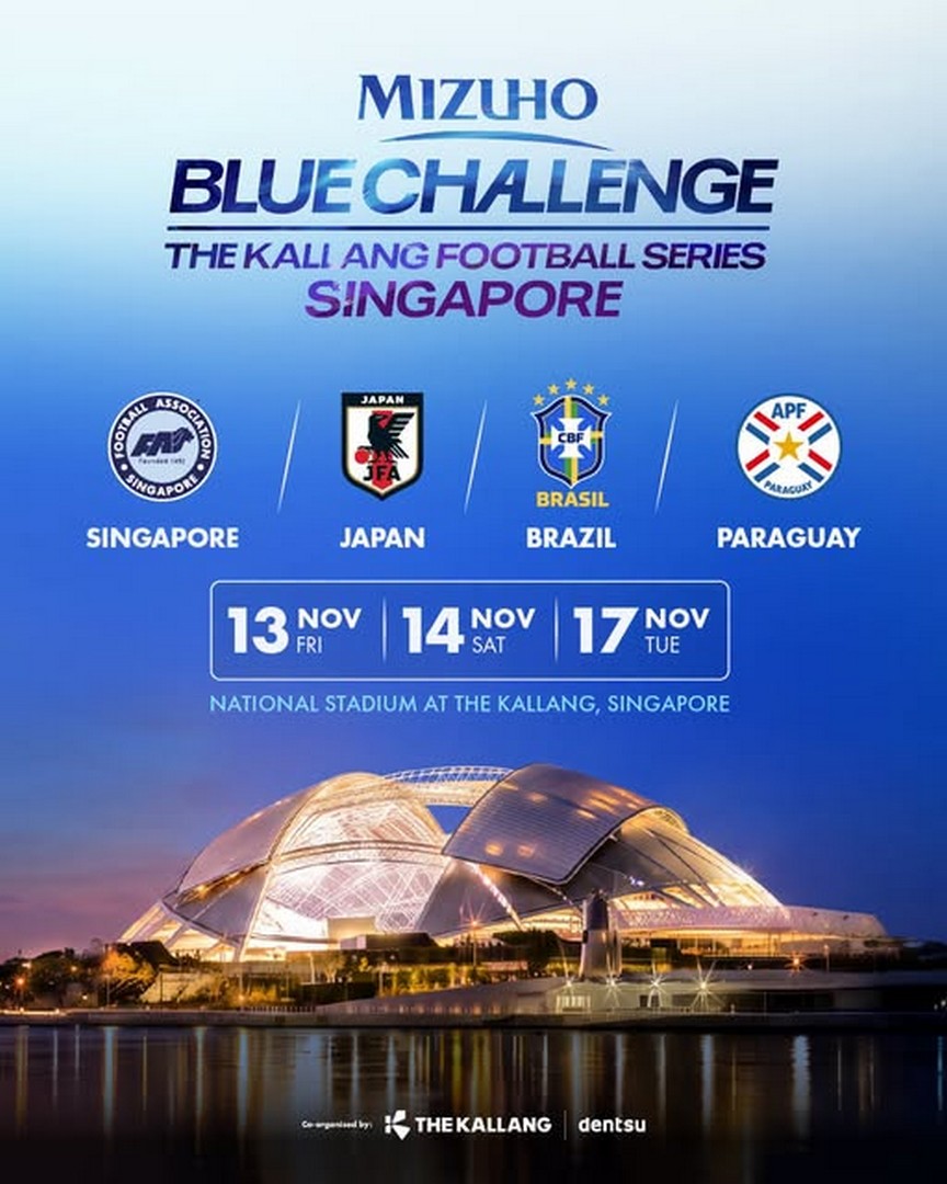 Japan vs. Brazil: Rematch Set for Mizuho Blue Challenge the Kallang Football Series Japan vs. Brazil: Rematch Set for Mizuho Blue Challenge the Kallang Football Series