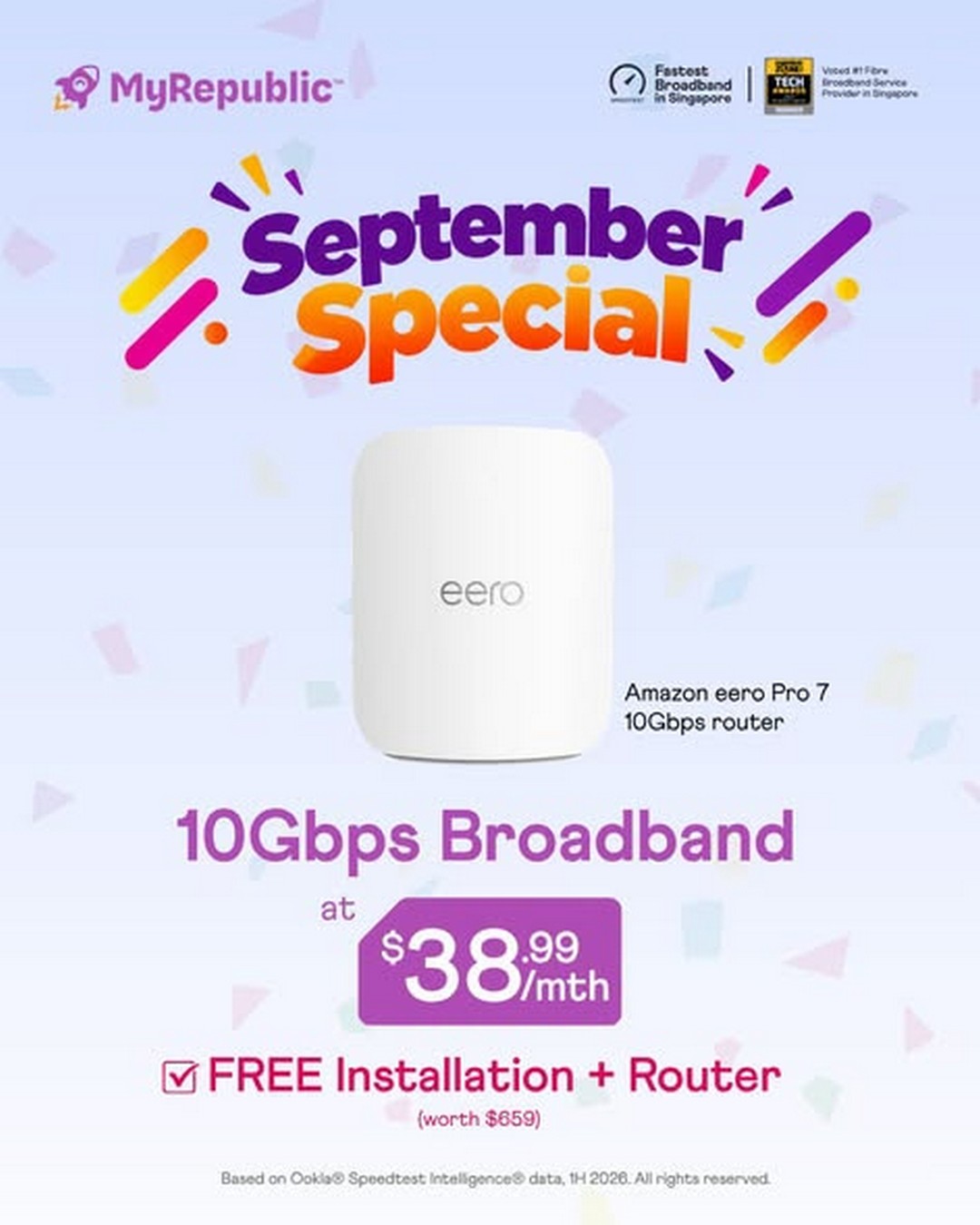 MyRepublic-Singapore-September-Specials-HyperSpeed-10Gbps 11 September 2026 onwards: MyRepublic Singapore: September Specials HyperSpeed 10Gbps Promotion with Eero Pro 7, Samsung Galaxy Watch6 and Insta360 X4