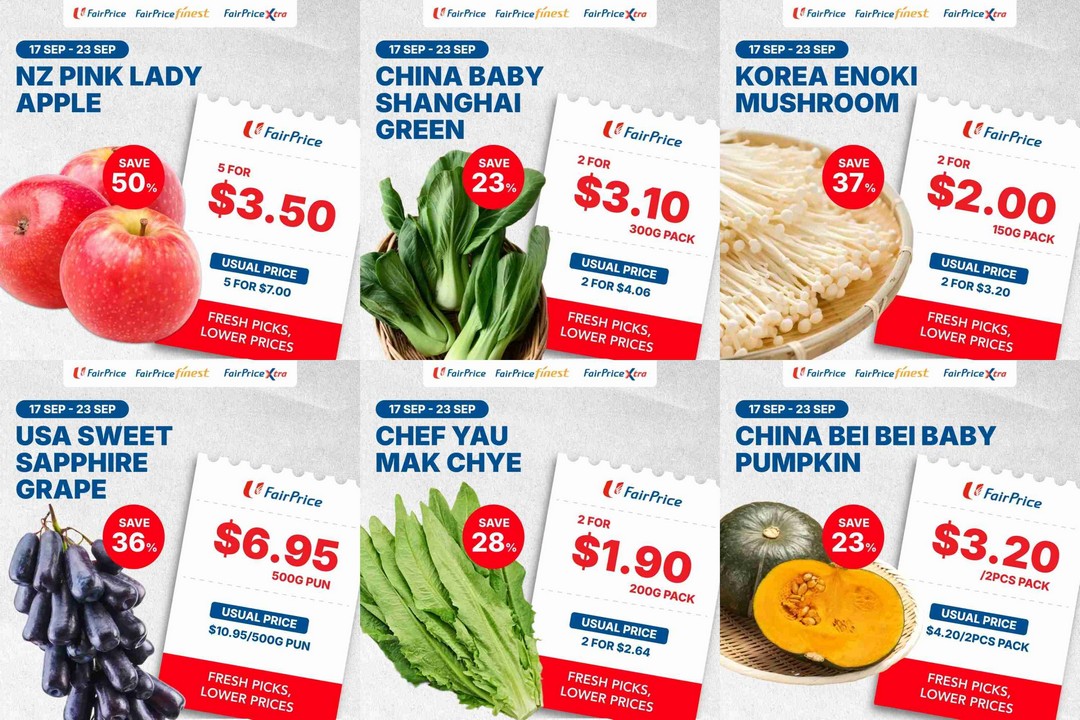 NTUC-FairPrice-Fresh-Picks-Promotion-Save-Up-to-50 17-23 September 2026: NTUC FairPrice: Fresh Picks Promotion Save Up to 50% on Fruits and Vegetables at FairPrice Stores