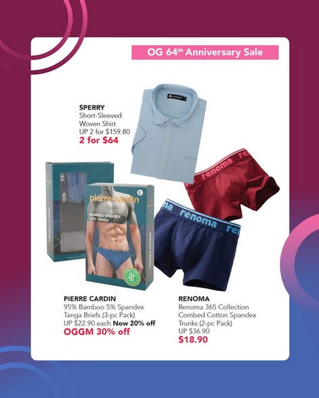 OG-Singapore-20-OFF-Storewide-64th-Anniversary-Sale-2 Now till 4 October 2026: OG Singapore: 20% OFF Storewide 64th Anniversary Sale and 2027 Gold Membership Promotion