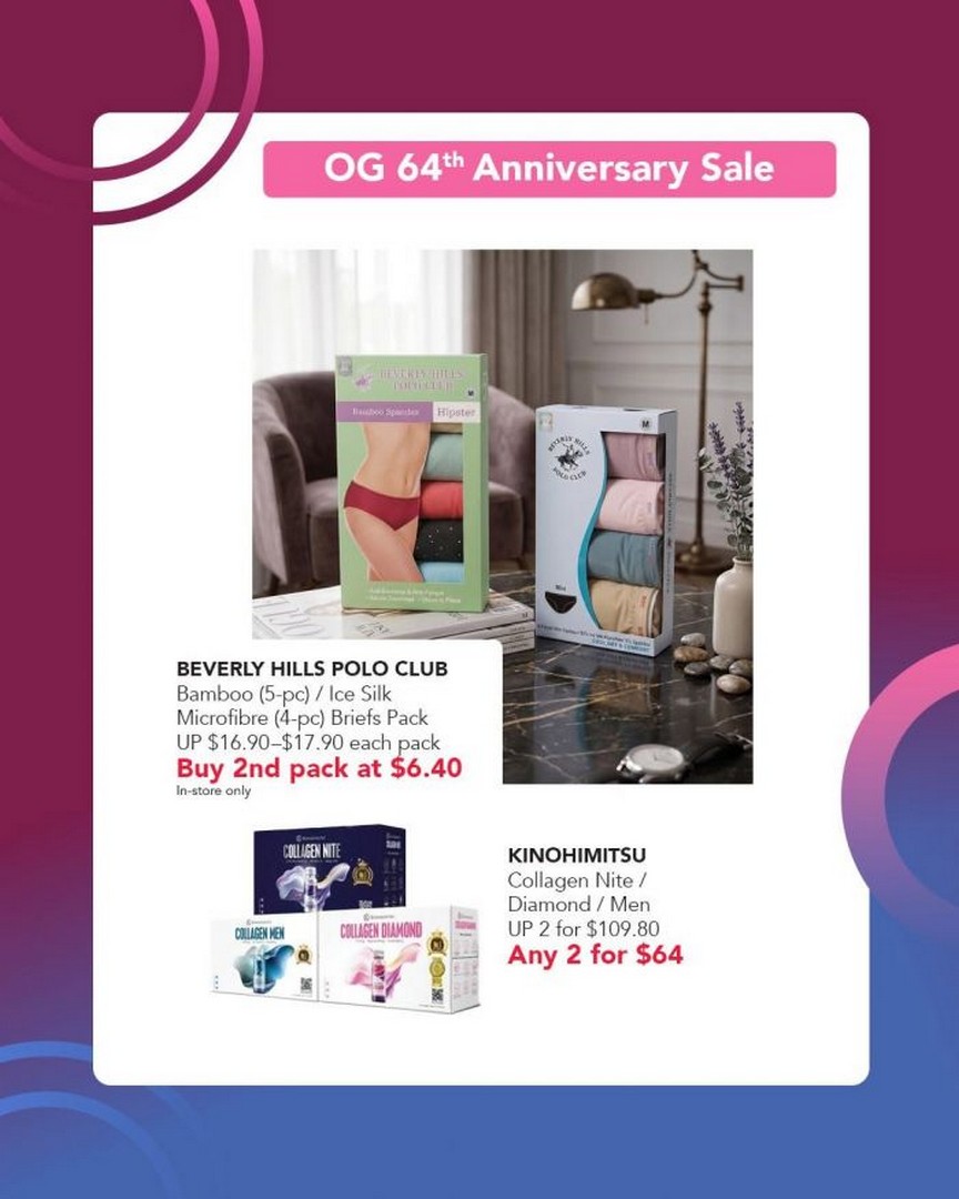 OG-Singapore-64th-Anniversary-Sale-with-20-OFF-Storewide-5 17 September–4 October 2026: OG Singapore: 64th Anniversary Sale with 20% OFF Storewide & Up to 70% OFF Selected Items at OG Albert and OG People’s Park