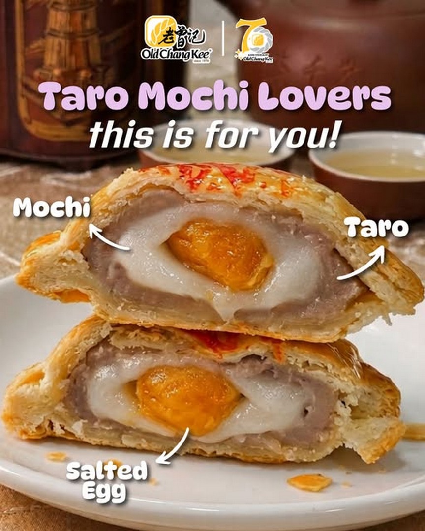 Old-Chang-Kee-Singapore-Taro-Mochi-Puff-Promotion Now till 30 September 2026: Old Chang Kee Singapore: Taro Mochi Puff Promotion with 2 for $6.80 Deal