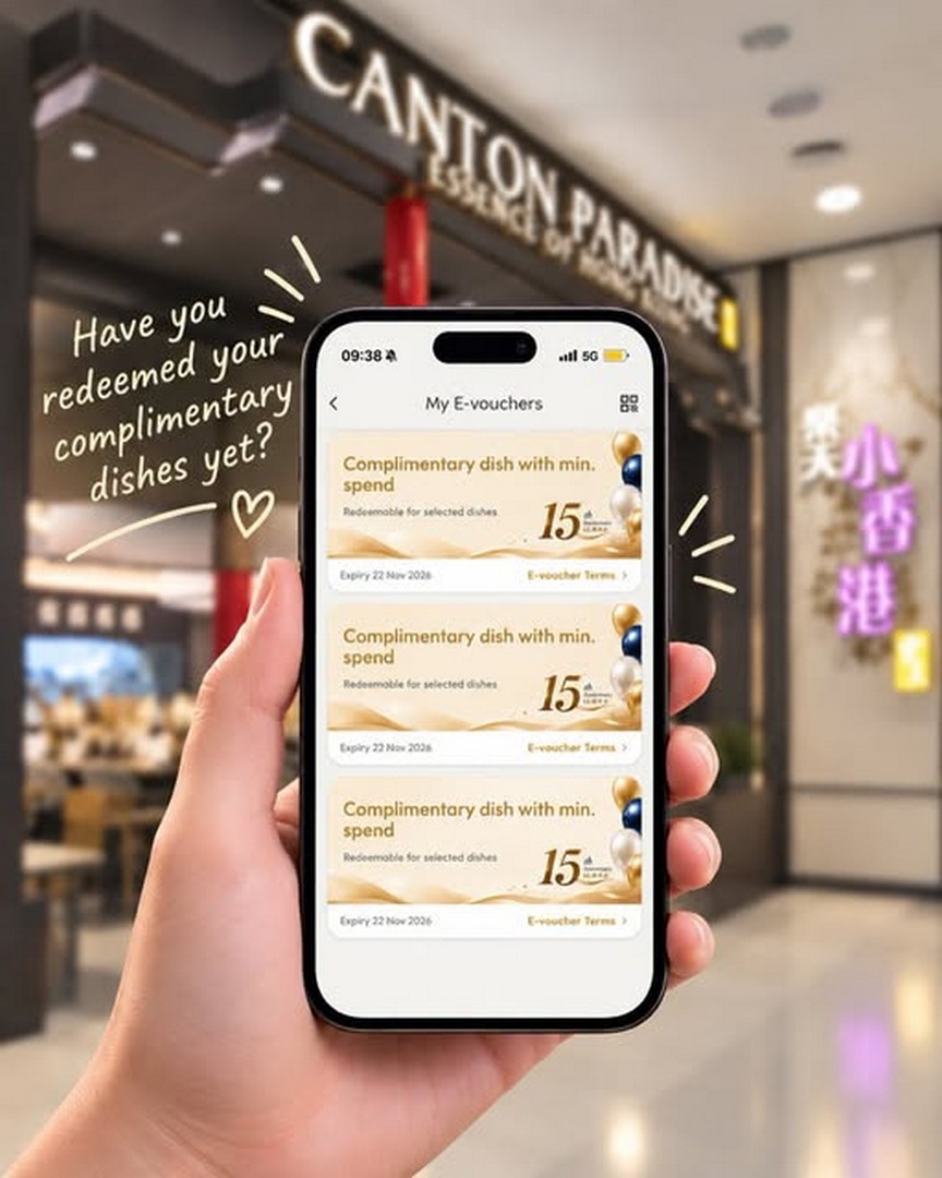 Paradise-Group-Paradise-Gourmet-Rewards-15th-Anniversary-Promotion Now till 22 November 2026: Paradise Group: Paradise Gourmet Rewards 15th Anniversary Promotion – Get 3 Complimentary Dish E-Vouchers When You Sign Up as a Silver Member
