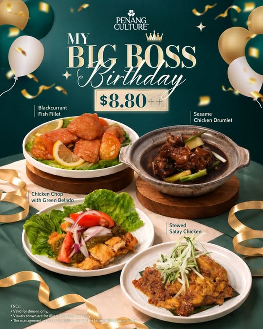 Penang-Culture-8.80-Birthday-Promotion-Featuring-Four-New-Dishes 1-31 October 2026: Penang Culture: $8.80++ Birthday Promotion Featuring Four New Dishes at Penang Culture