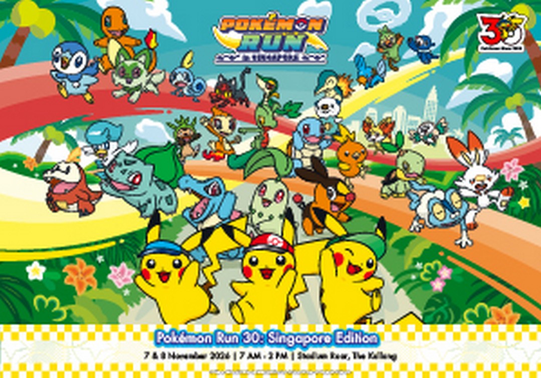 Pokemon-RUN-30-Singapore-Edition-SAFRA-Members-Exclusive-Promotion 7–8 November 2026: Pokémon RUN 30 Singapore Edition: SAFRA Members’ Exclusive Promotion for Pokémon Run Tickets at $118 at Stadium Roar, The Kallang