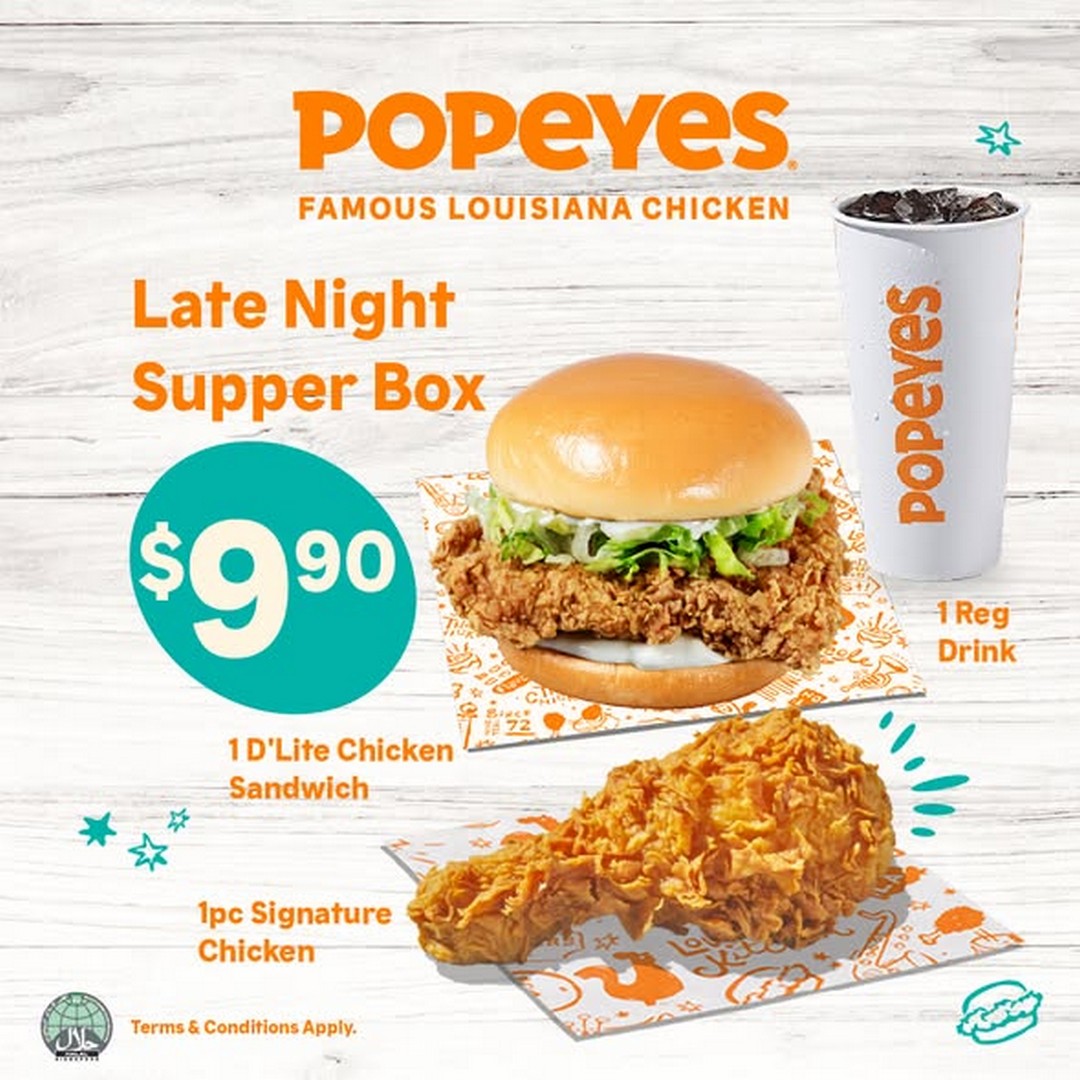 Popeyes-Singapore-Late-Night-Crunch-Promotion-3 7 September 2026 onwards: Popeyes Singapore: Late Night Crunch Promotion with Supper Sets from $8.90