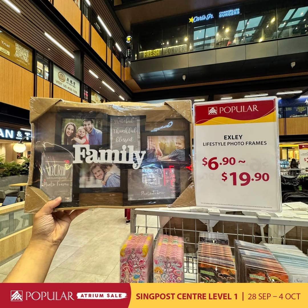 Popular-Bookstore-Atrium-Sale-Promotion-Up-to-70-Off-8 30 September-4 October 2026: Popular Bookstore: Atrium Sale Promotion Up to 70% Off Books, Stationery and More at SingPost Centre Level 1