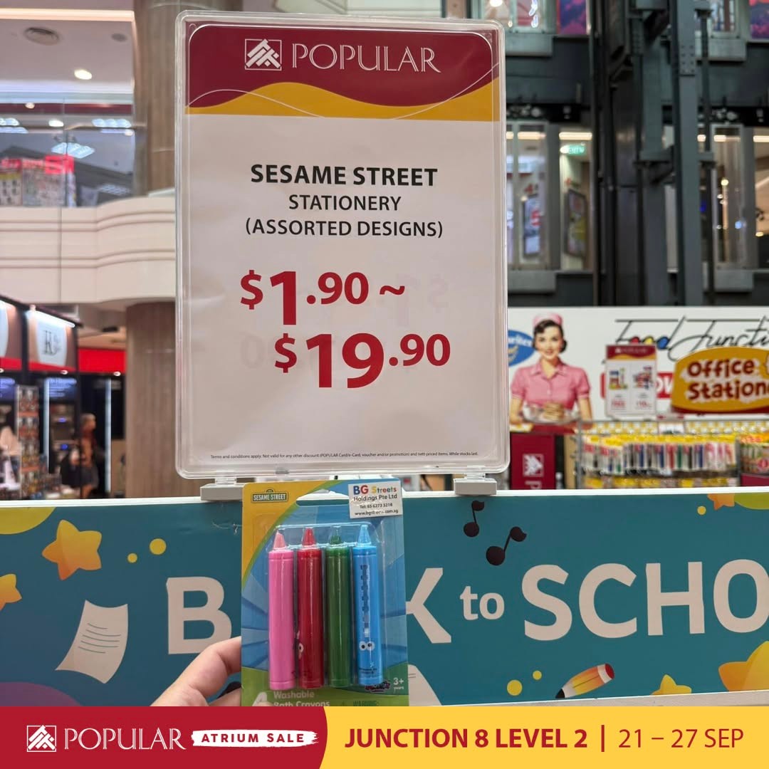 Popular-Bookstore-Singapore-Popular-Atrium-Sale-Promotion-13 23-27 September 2026: Popular Bookstore Singapore: Popular Atrium Sale Promotion with Up to 70% Off
