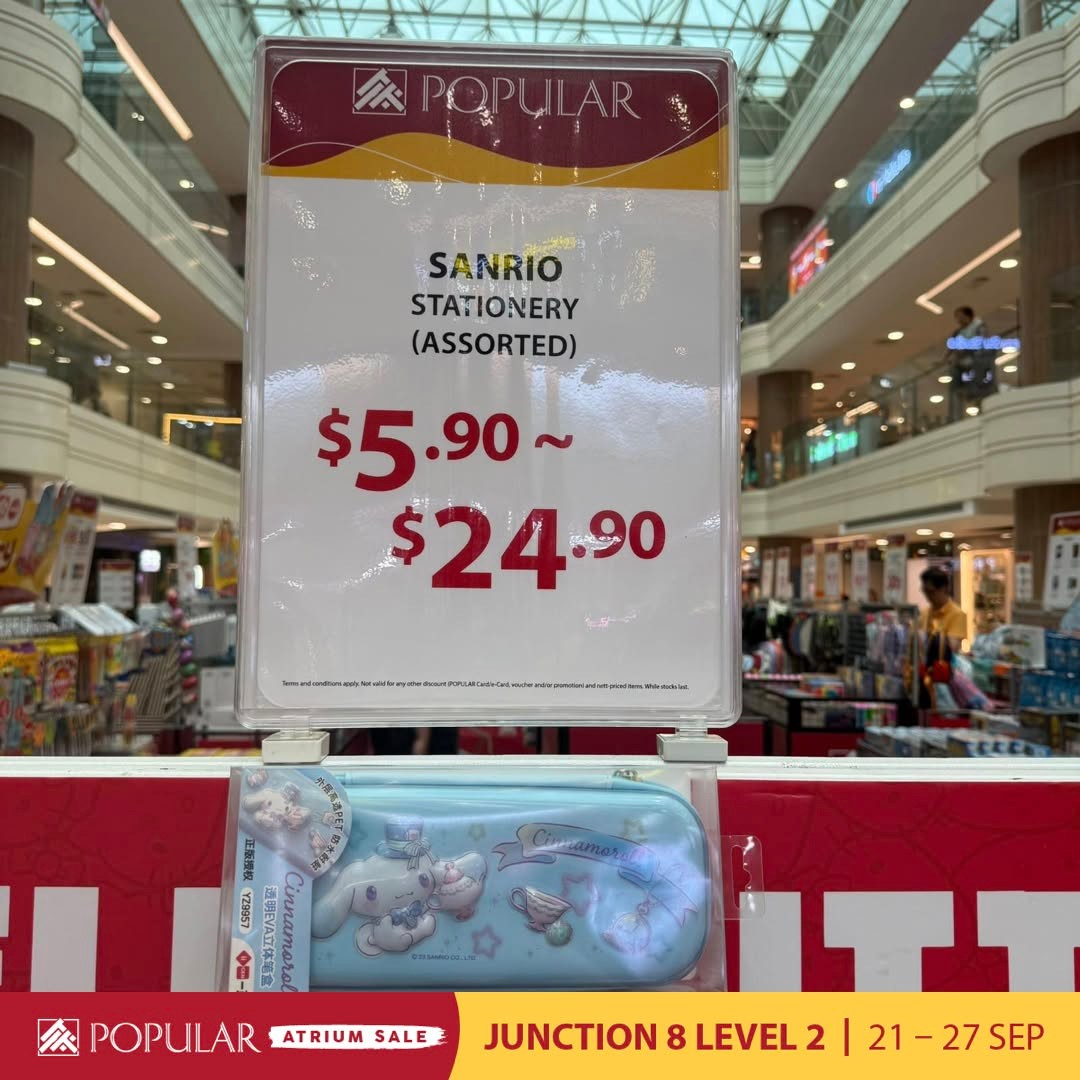 Popular-Bookstore-Singapore-Popular-Atrium-Sale-Promotion-14 23-27 September 2026: Popular Bookstore Singapore: Popular Atrium Sale Promotion with Up to 70% Off