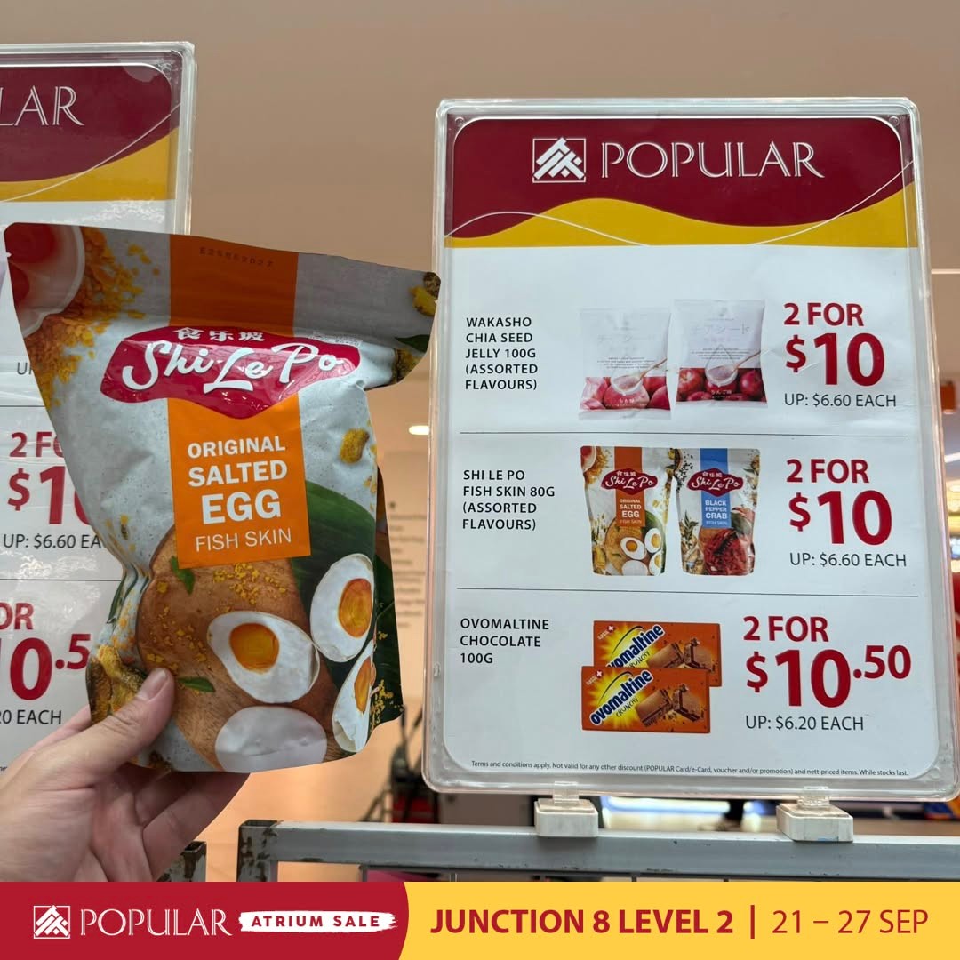 Popular-Bookstore-Singapore-Popular-Atrium-Sale-Promotion-5 23-27 September 2026: Popular Bookstore Singapore: Popular Atrium Sale Promotion with Up to 70% Off