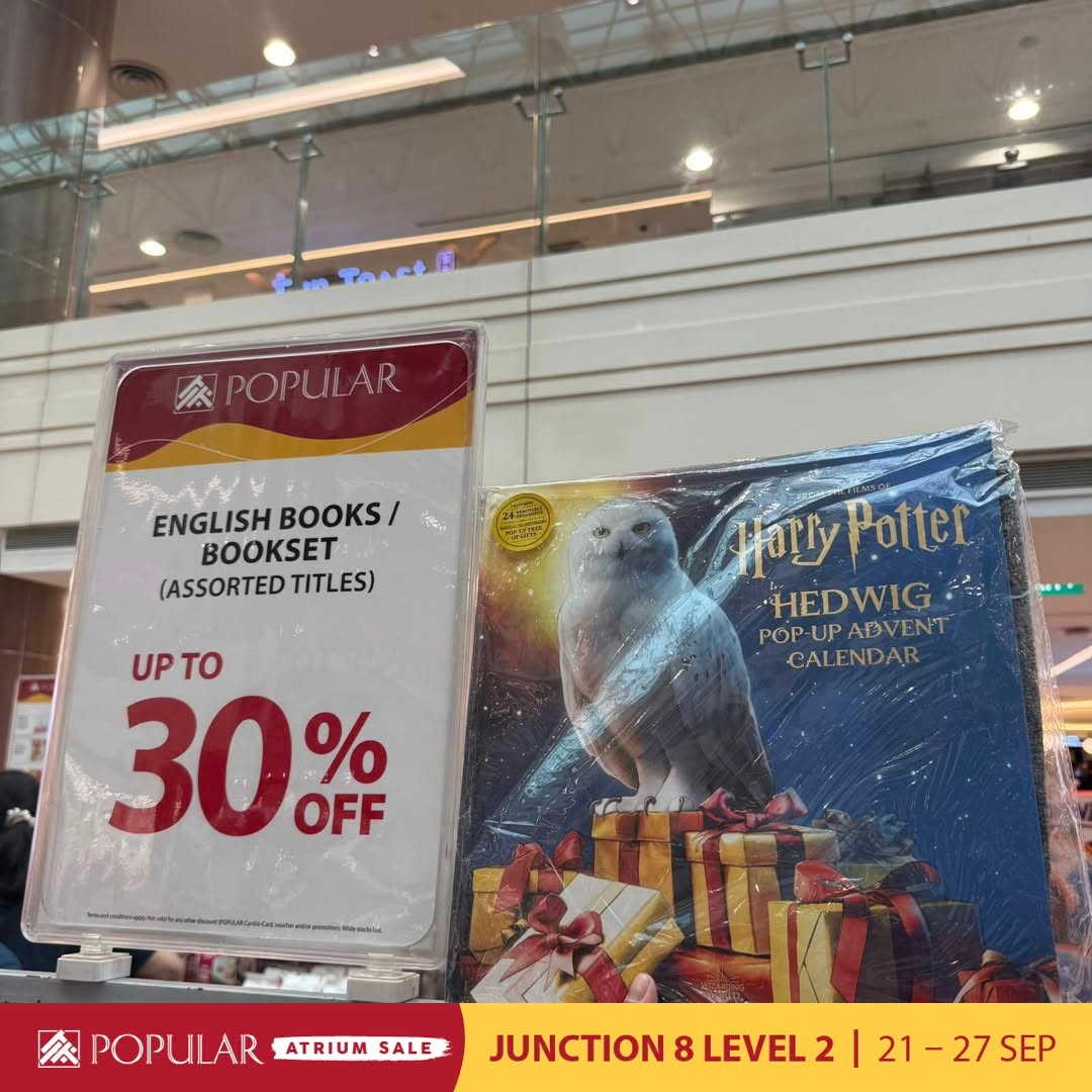 Popular-Bookstore-Singapore-Popular-Atrium-Sale-Promotion-7 23-27 September 2026: Popular Bookstore Singapore: Popular Atrium Sale Promotion with Up to 70% Off