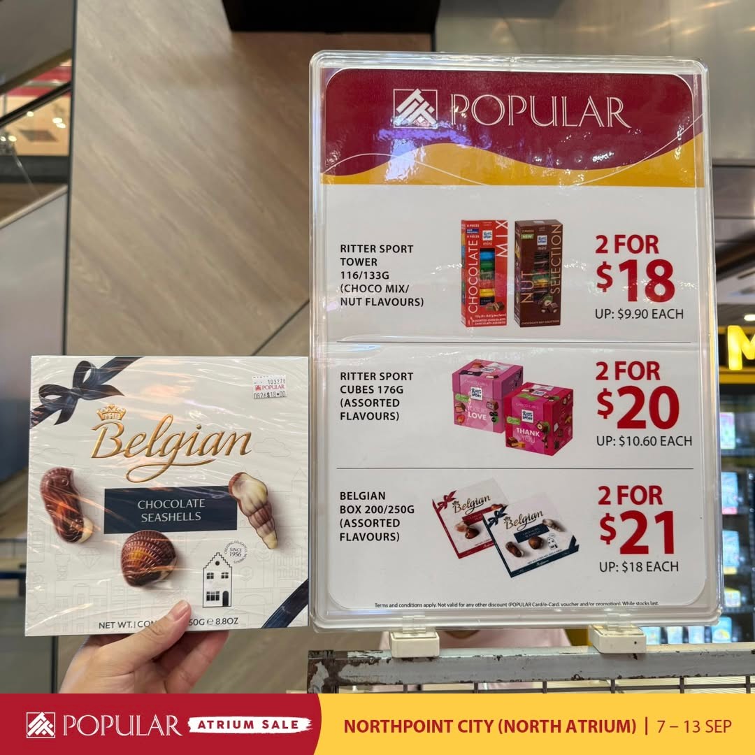 Popular-Bookstore-Singapore-Popular-Atrium-Sale-with-Up-to-70-Off-10-1 Now till 13 September 2026: Popular Bookstore Singapore: Popular Atrium Sale with Up to 70% Off Books, Stationery and More at Northpoint City