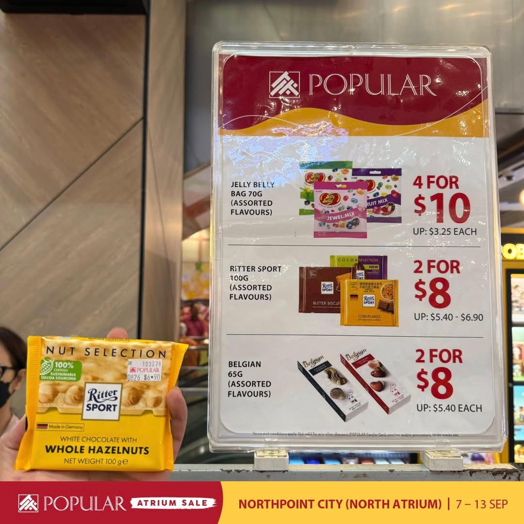Popular-Bookstore-Singapore-Popular-Atrium-Sale-with-Up-to-70-Off-13-1 Now till 13 September 2026: Popular Bookstore Singapore: Popular Atrium Sale with Up to 70% Off Books, Stationery and More at Northpoint City