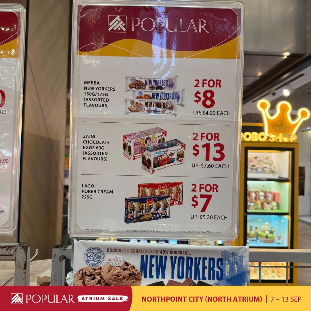 Popular-Bookstore-Singapore-Popular-Atrium-Sale-with-Up-to-70-Off-16-1 Now till 13 September 2026: Popular Bookstore Singapore: Popular Atrium Sale with Up to 70% Off Books, Stationery and More at Northpoint City