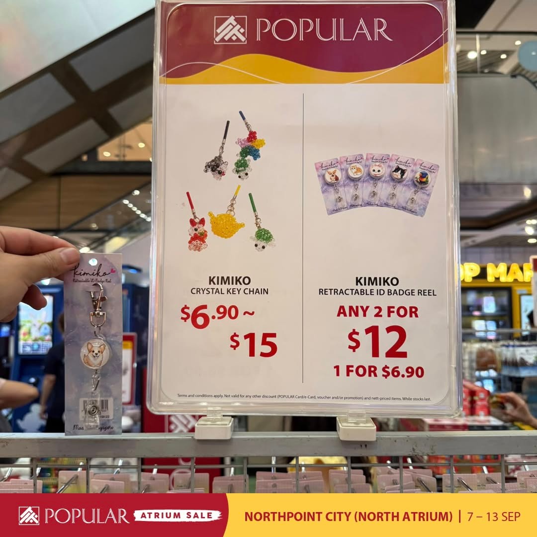 Popular-Bookstore-Singapore-Popular-Atrium-Sale-with-Up-to-70-Off-6-1 Now till 13 September 2026: Popular Bookstore Singapore: Popular Atrium Sale with Up to 70% Off Books, Stationery and More at Northpoint City