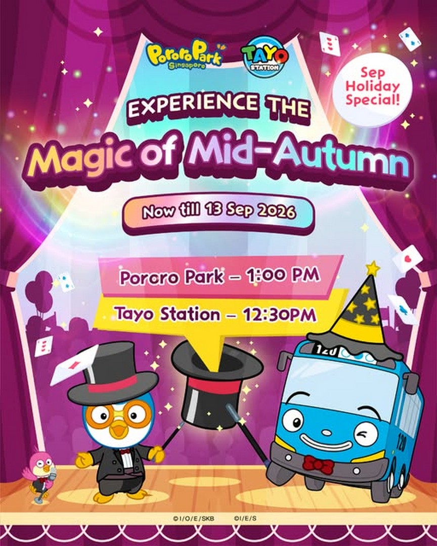 Pororo-Park-Singapore-Tayo-Station-Magic-of-Mid-Autumn-Family Now Till 13 September 2026: Pororo Park Singapore & Tayo Station: Magic of Mid-Autumn Family Promotion
