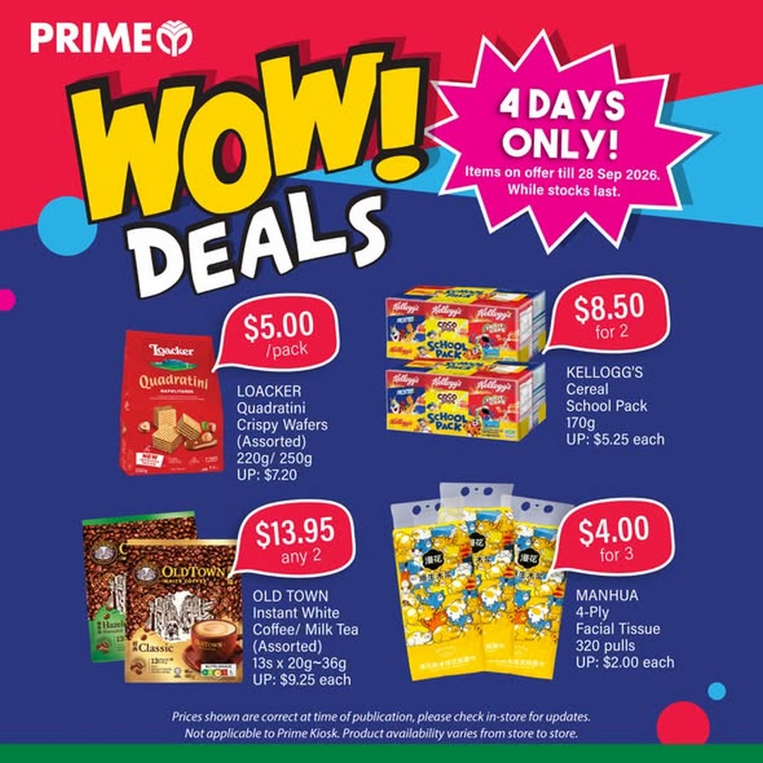 Prime-Supermarket-4-Day-Weekend-Super-Savings-Grocery-Sale 25-28 September 2026: Prime Supermarket 4-Day Weekend Super Savings Grocery Sale