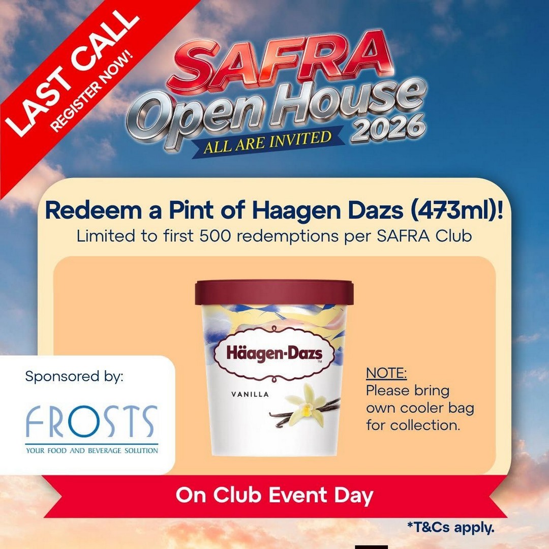 SAFRA-Promotion-–-FREE-Haagen-Dazs-Vanilla-Ice-Cream 1-30 September 2026: SAFRA: Promotion – FREE Häagen-Dazs Vanilla Ice Cream at SAFRA Open House 2026
