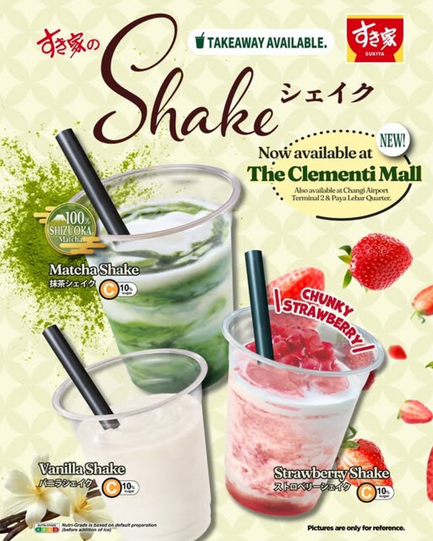 SUKIYA-Singapore-New-Shakes-From-2.70-at-Selected-Outlets 4 September 2026 onwards: SUKIYA Singapore: New Shakes From $2.70 at Selected Outlets – Sweet Treat Promotion at The Clementi Mall, Changi Airport Terminal 2 and Paya Lebar Quarter