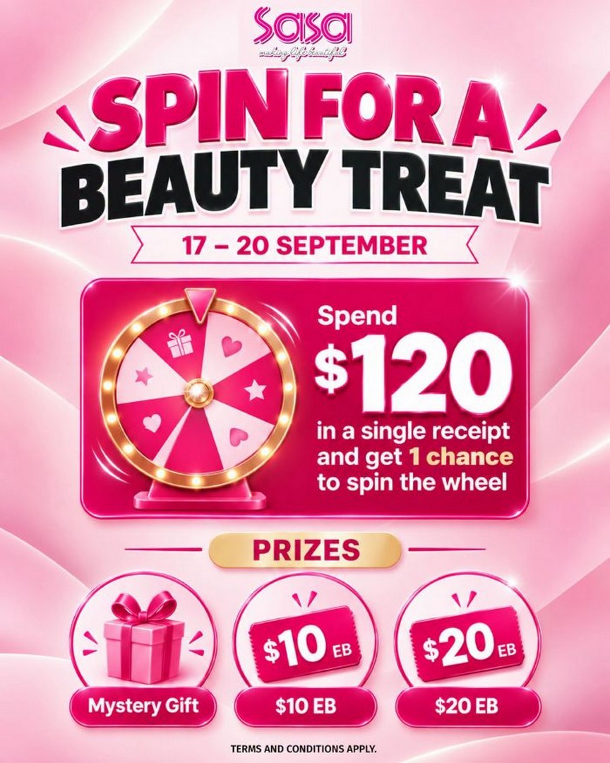 SaSa-Spin-For-A-Beauty-Treat-Promotion-Mystery-Gifts 17-20 September 2026: SaSa Spin For A Beauty Treat Promotion, Mystery Gifts & $10/$20 EB Vouchers at SaSa Stores