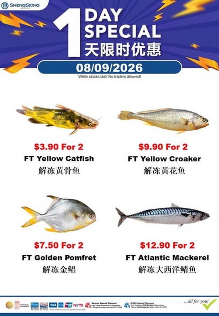 Sheng-Siong-Supermarket-Seafood-Specials-Promotion-2 8 September 2026: Sheng Siong Supermarket: Seafood Specials Promotion for Fresh Seafood Deals