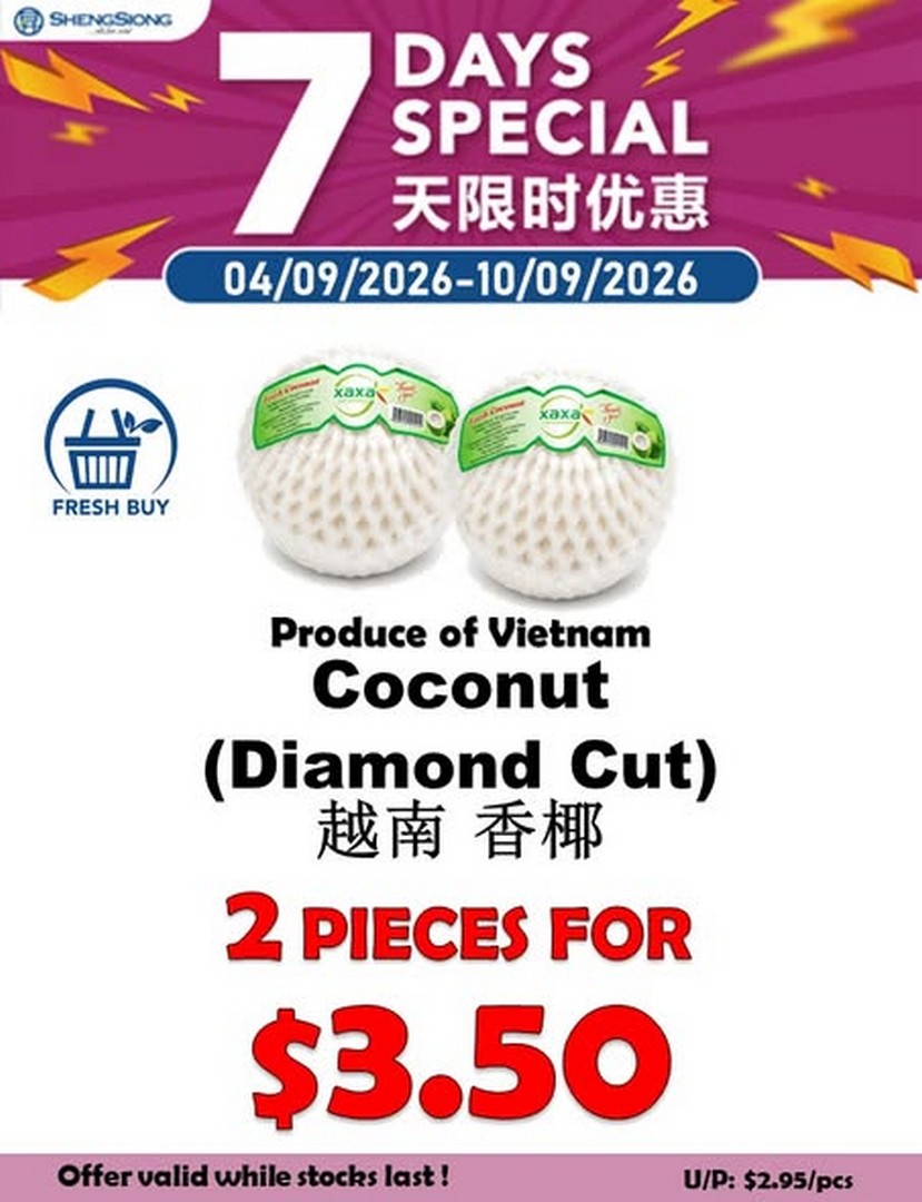 Sheng-Siong-Supermarket-Vegetable-Deals-Promotion-2 4-10 September 2026: Sheng Siong Supermarket: Vegetable Deals Promotion for Fresh and Affordable Grocery Shopping