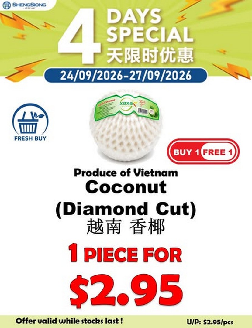 Sheng-Siong-Supermarket-Vegetable-Deals-Promotion-4 24-27 September 2026: Sheng Siong Supermarket: Vegetable Deals Promotion at Participating Stores