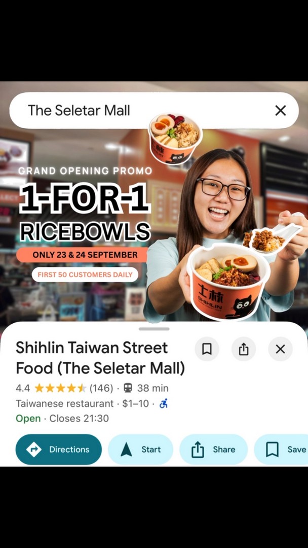 Shihlin-Taiwan-Street-Snacks-1-FOR-1-Ricebowls-Promotion 23-24 September 2026: Shihlin Taiwan Street Snacks: 1-FOR-1 Ricebowls Promotion at The Seletar Mall