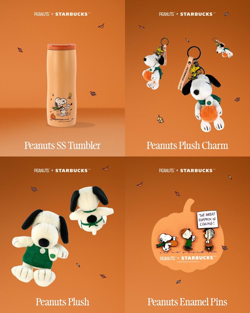 Starbucks-Singapore-Peanuts-The-Great-Pumpkin-Collection-2 15 September 2026 onwards: Starbucks Singapore: Peanuts “The Great Pumpkin” Collection with Snoopy Tumblers, Plushies and Seasonal Merchandise: Promotion