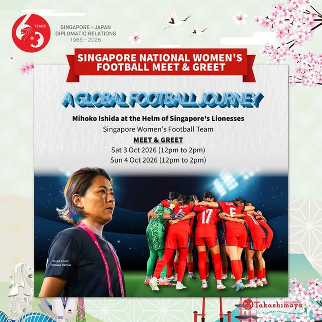 Takashimaya-Department-Store-Singapore-Japan-Friendship-2 29 September-11 October 2026: Takashimaya Department Store: Singapore-Japan Friendship 60th Anniversary Promotion with Free Ice Cream, $10 Voucher, Football Meet & Greet and Live Performances at Takashimaya Square
