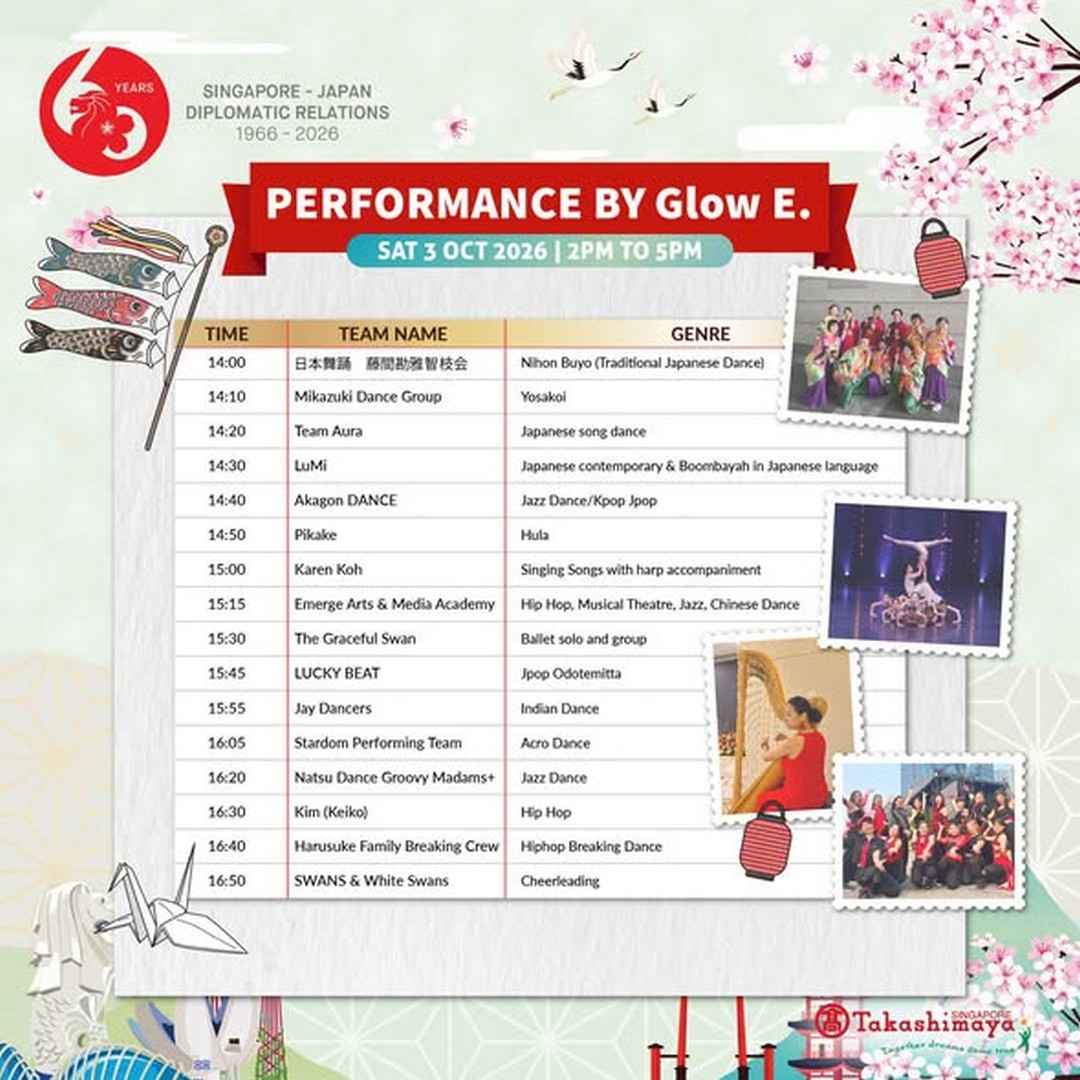 Takashimaya-Department-Store-Singapore-Japan-Friendship-3 29 September-11 October 2026: Takashimaya Department Store: Singapore-Japan Friendship 60th Anniversary Promotion with Free Ice Cream, $10 Voucher, Football Meet & Greet and Live Performances at Takashimaya Square
