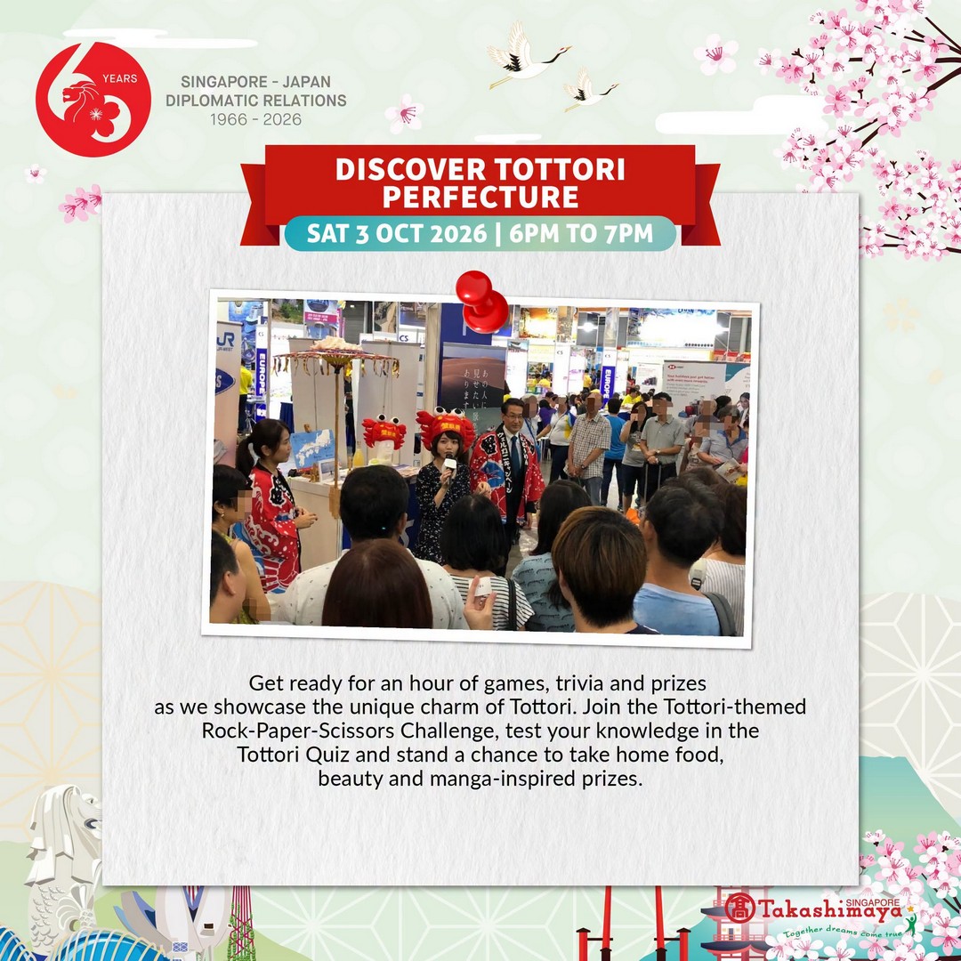 Takashimaya-Department-Store-Singapore-Japan-Friendship-5 29 September-11 October 2026: Takashimaya Department Store: Singapore-Japan Friendship 60th Anniversary Promotion with Free Ice Cream, $10 Voucher, Football Meet & Greet and Live Performances at Takashimaya Square
